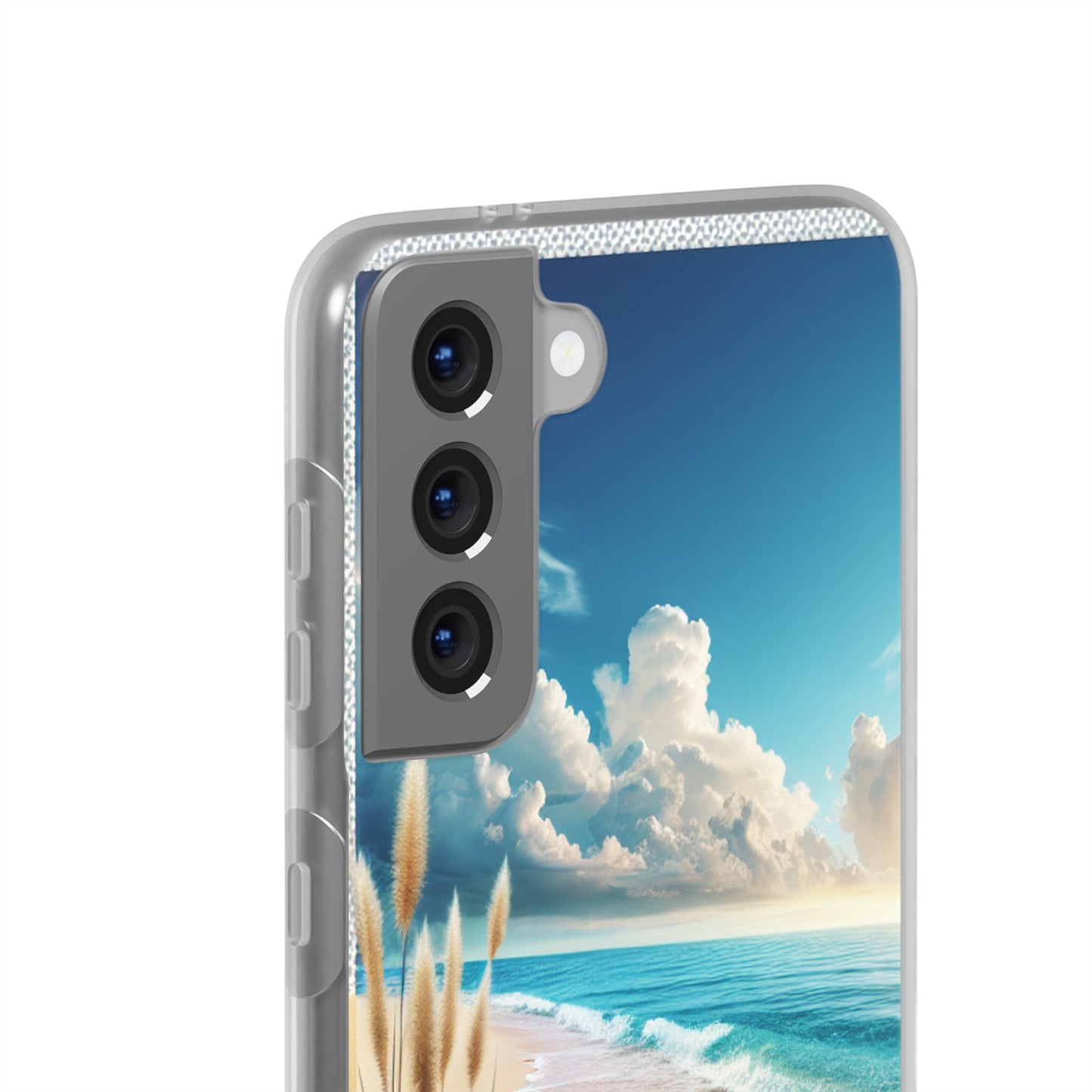 Strandparadies Handy Cover - Für iPhone & Samsung, Tauche ein in die Wellen - Die Inspiration für einen baldigen Urlaub