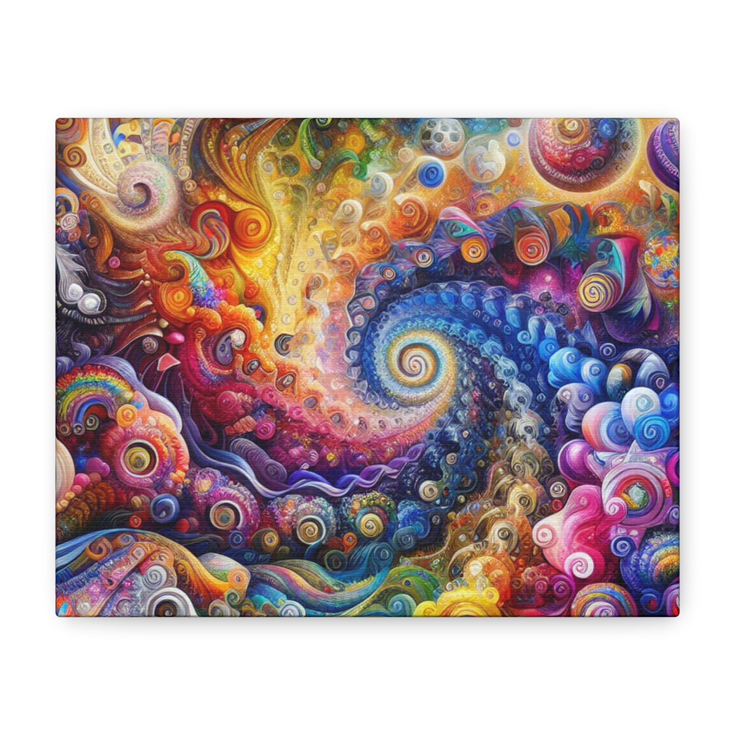 Farbenfrohe Blasen von Theodore Belleview Collection -Canvas -Wandgemälde