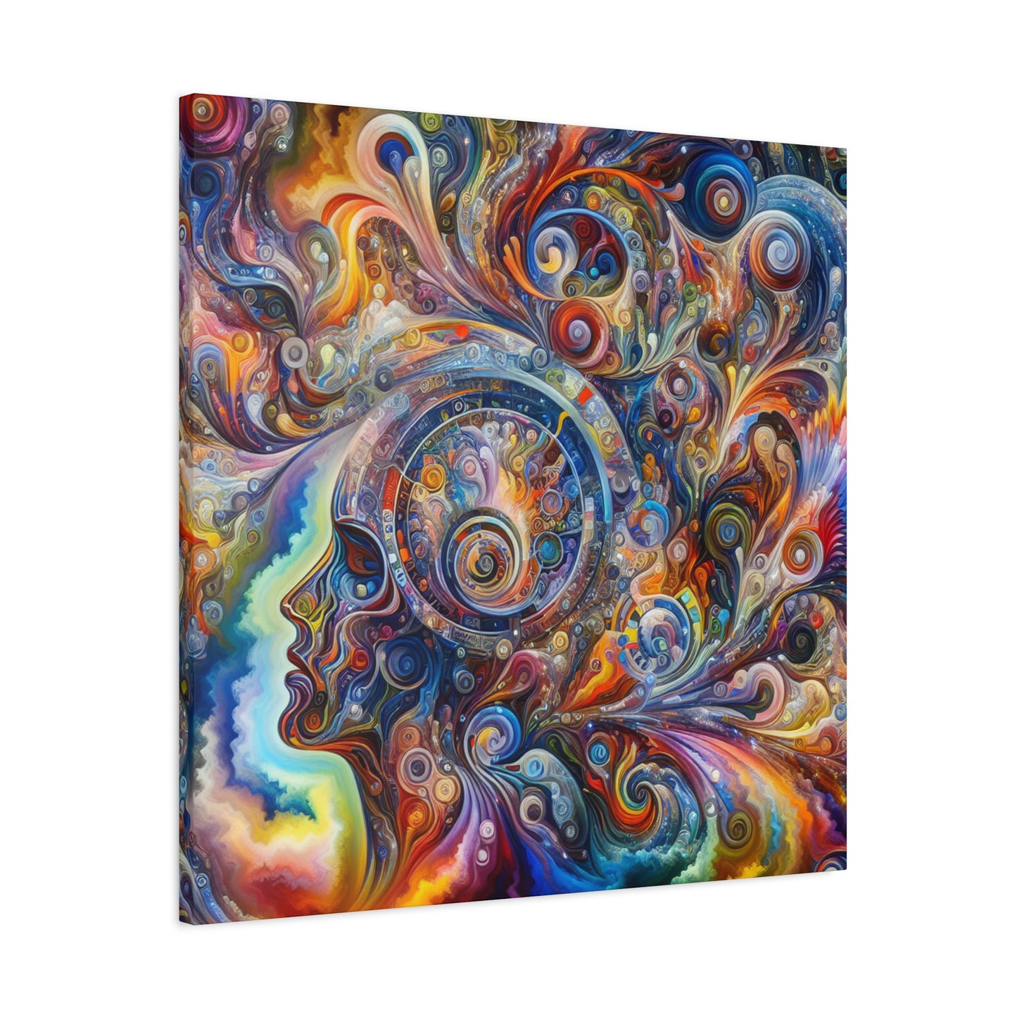 bunter Punk vonTheodore Vanborough Bloomfield     -Canvas