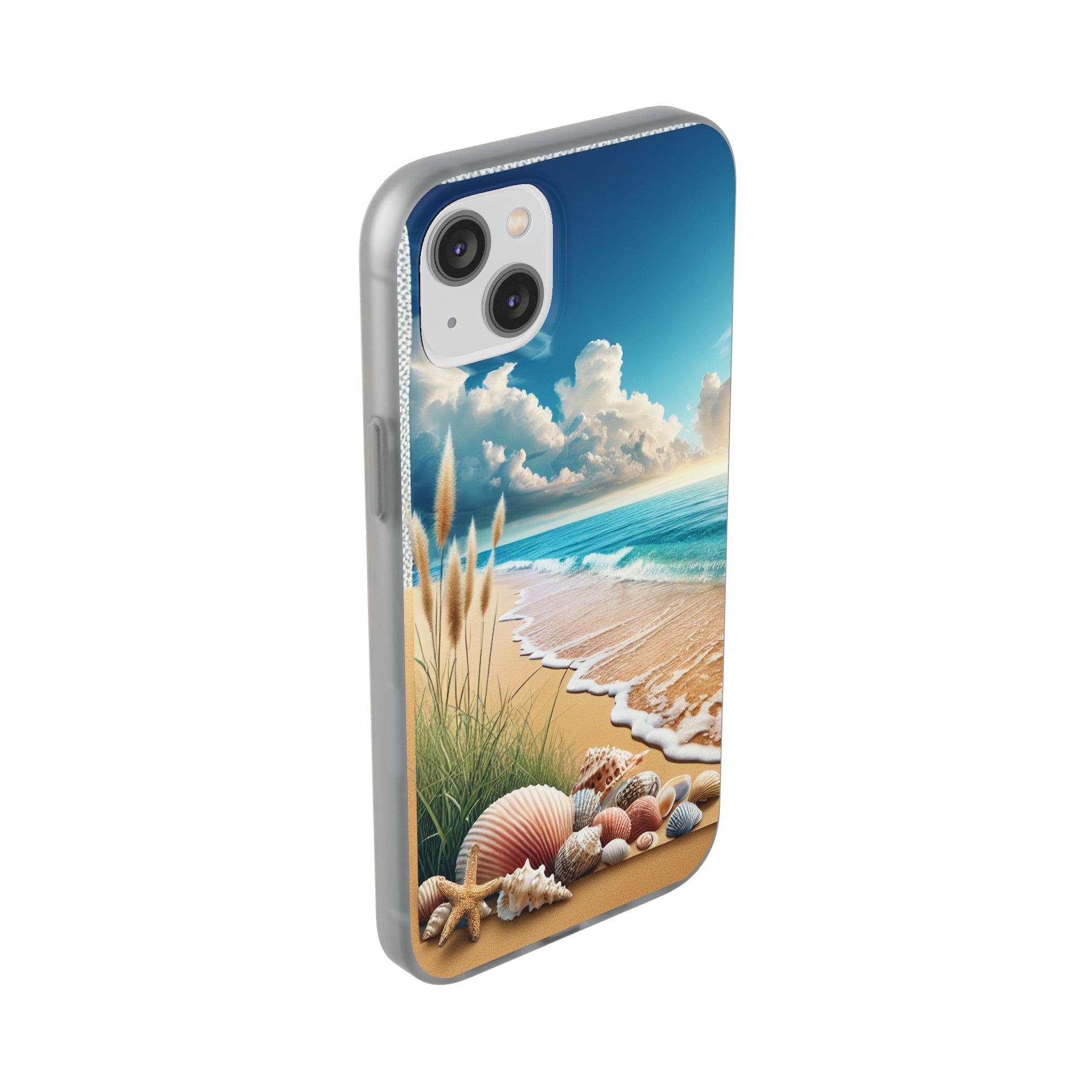 Strandparadies Handy Cover - Für iPhone & Samsung, Tauche ein in die Wellen - Die Inspiration für einen baldigen Urlaub