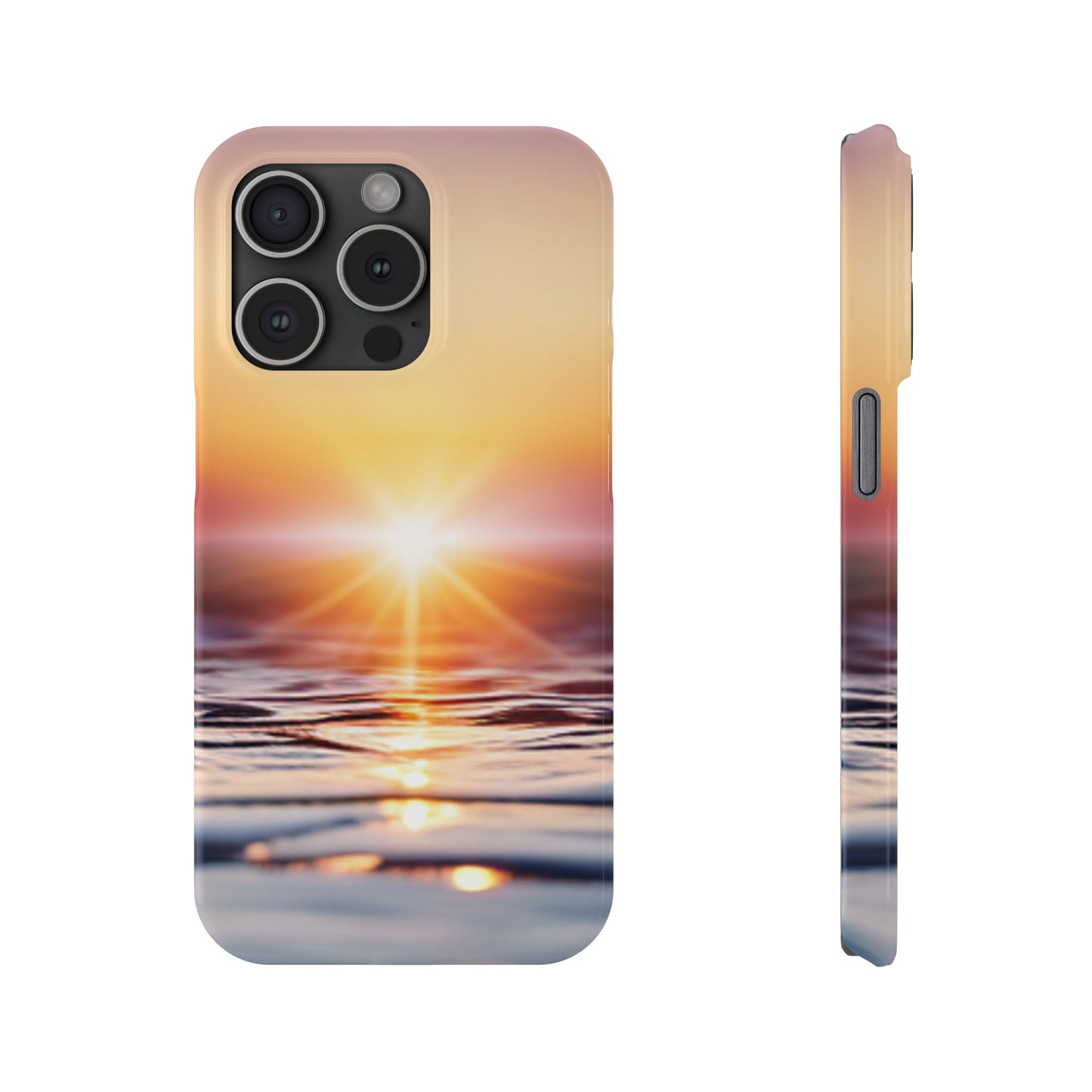 Bezaubernde Sonnenuntergangs-Handyhülle - Perfekt im neuen Design für Dein iPhone