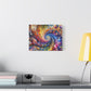 Farbenfrohe Blasen von Theodore Belleview Collection -Canvas -Wandgemälde