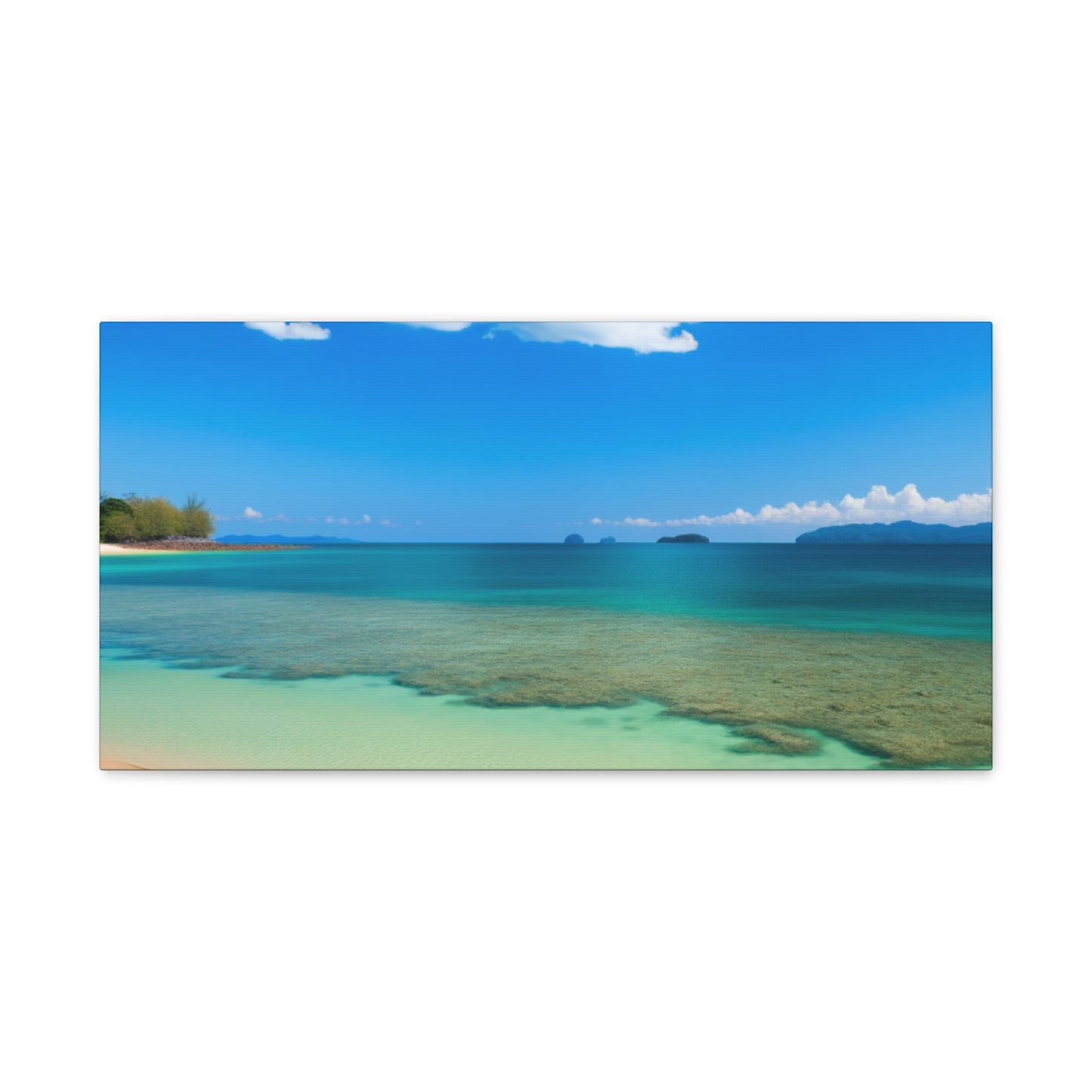 Entdecke die Schönheit Thailands: Atemberaubende Strand- und Meereslandschaften für Dein Zuhause           - Canvas  - Wandbild