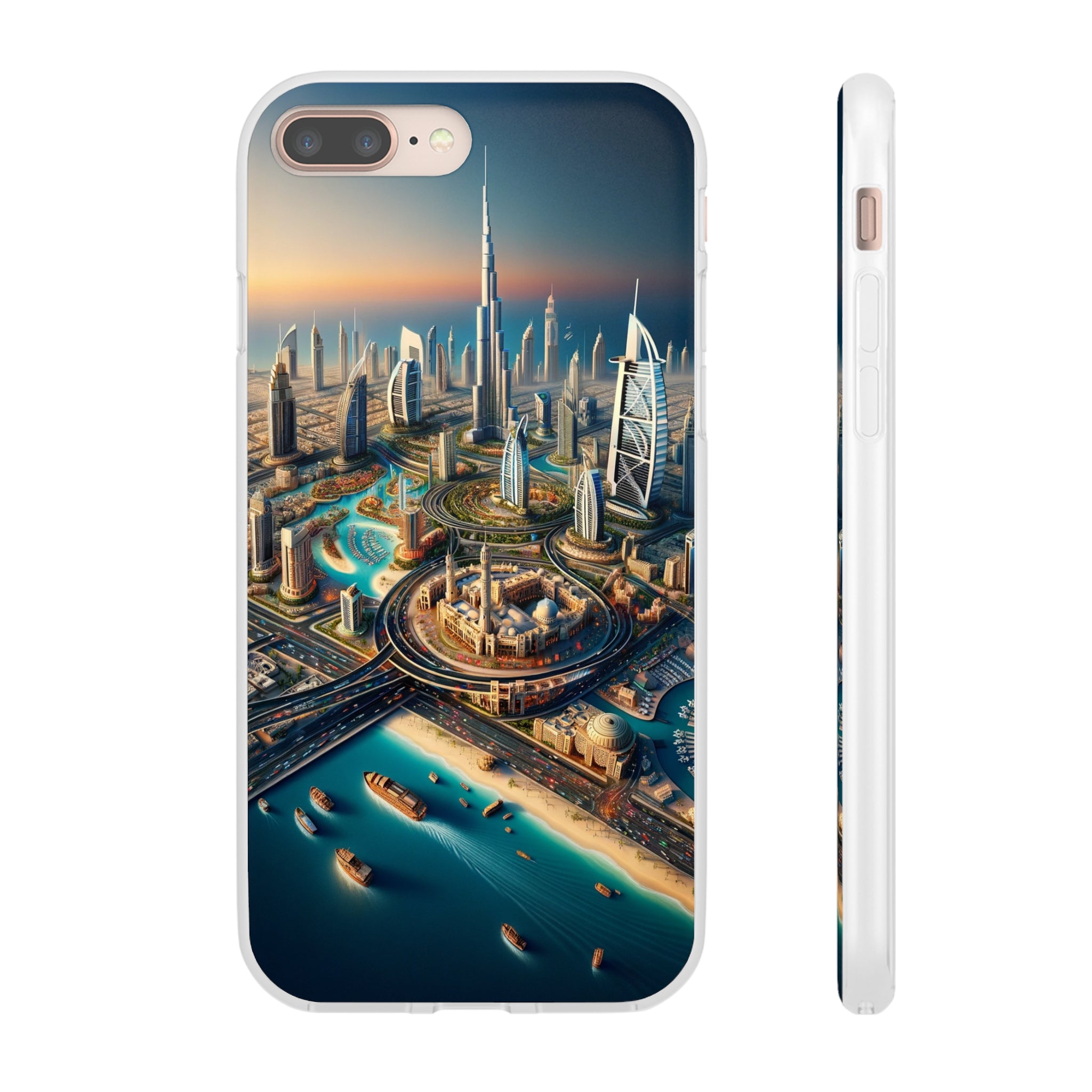 Dubai Dreams: Dein Handy-Cover in luxuriösem Glanz mit dem Design der Wahrzeichen Dubais wie z.B. Burj Khalifa oder dem Burj al Arab!