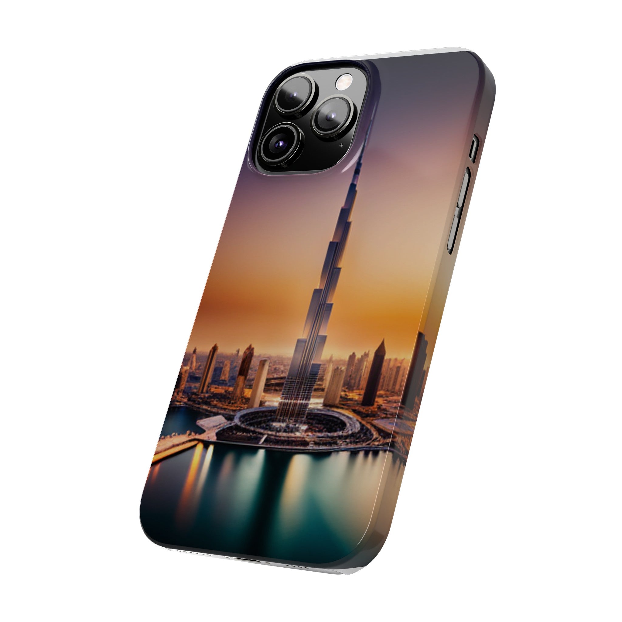 Dubai Dreams: Dein Handy-Cover in luxuriösem Glanz mit dem Design des Burj Khalifa!