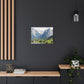 schöne Berglandschaft in der Schweiz    - Canvas   - Leinwandbild   -Wandbild