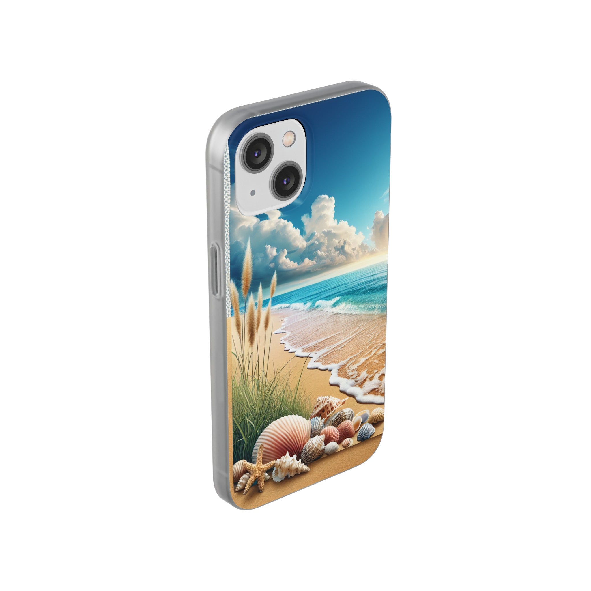 Strandparadies Handy Cover - Für iPhone & Samsung, Tauche ein in die Wellen - Die Inspiration für einen baldigen Urlaub