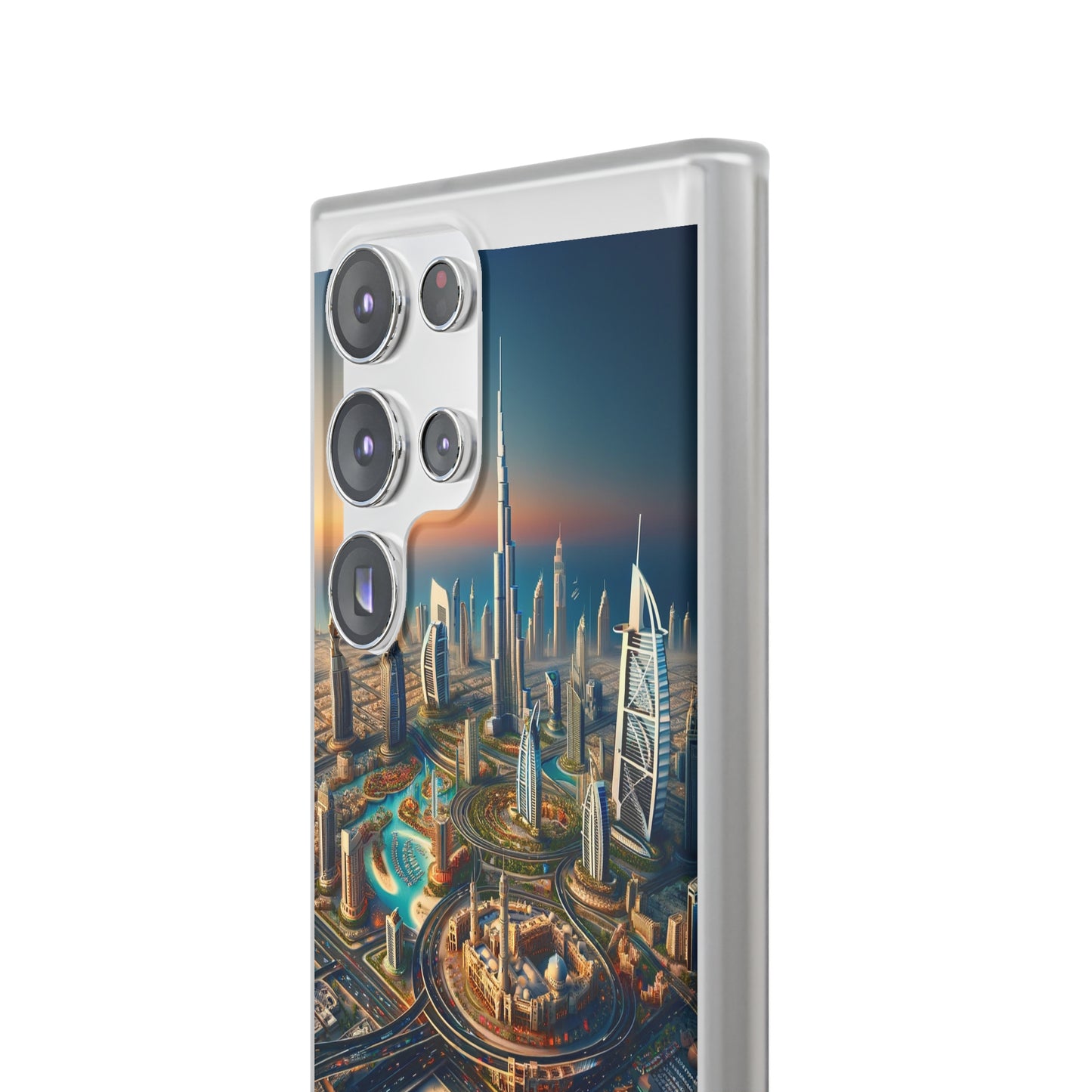 Dubai Dreams: Dein Handy-Cover in luxuriösem Glanz mit dem Design der Wahrzeichen Dubais wie z.B. Burj Khalifa oder dem Burj al Arab!