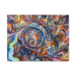 bunter Punk vonTheodore Vanborough Bloomfield     -Canvas