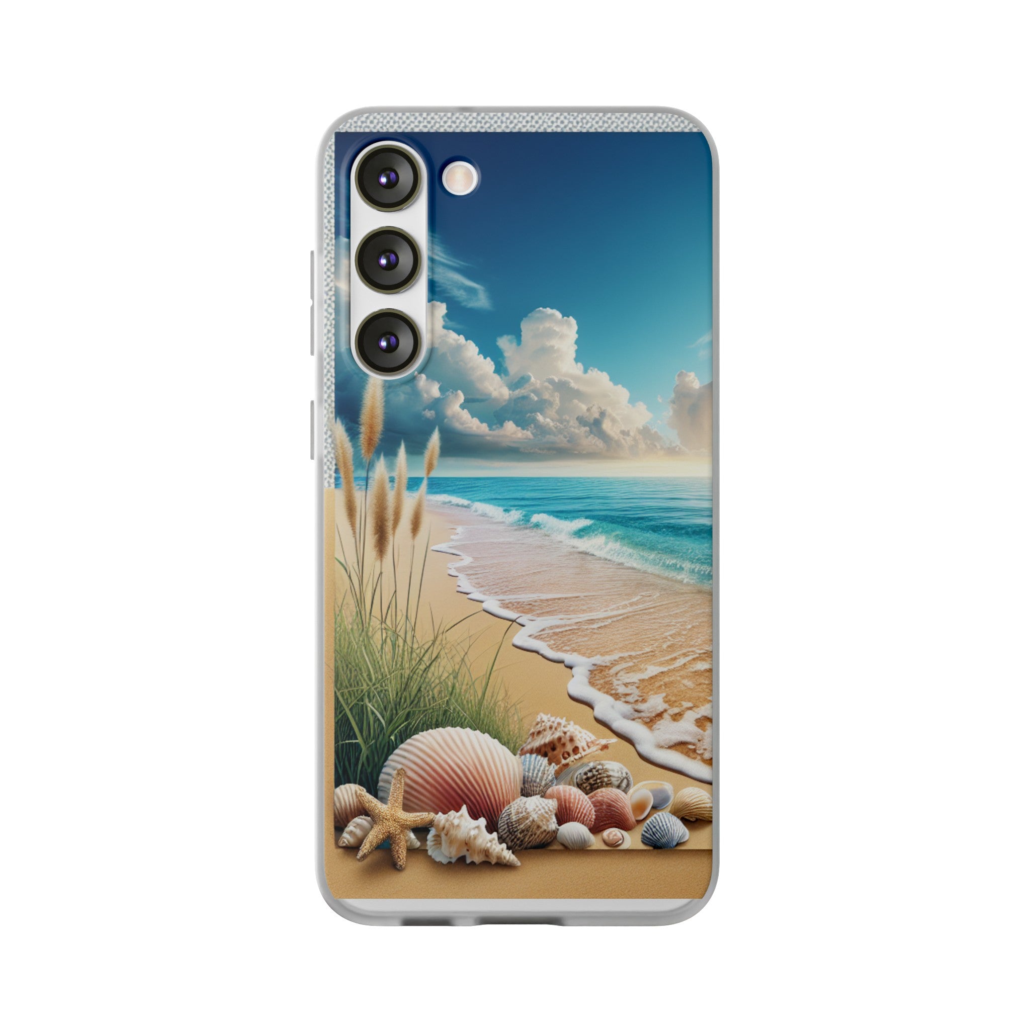 Strandparadies Handy Cover - Für iPhone & Samsung, Tauche ein in die Wellen - Die Inspiration für einen baldigen Urlaub