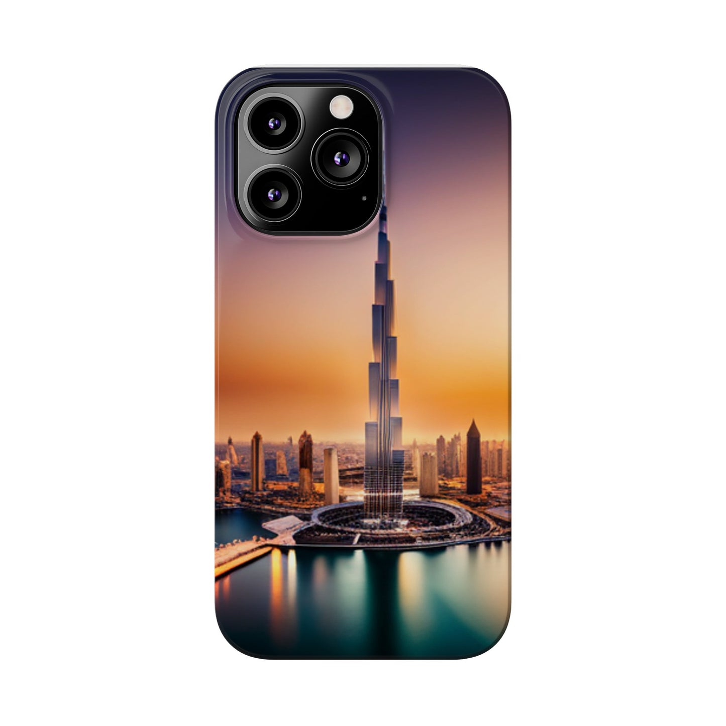 Dubai Dreams: Dein Handy-Cover in luxuriösem Glanz mit dem Design des Burj Khalifa!