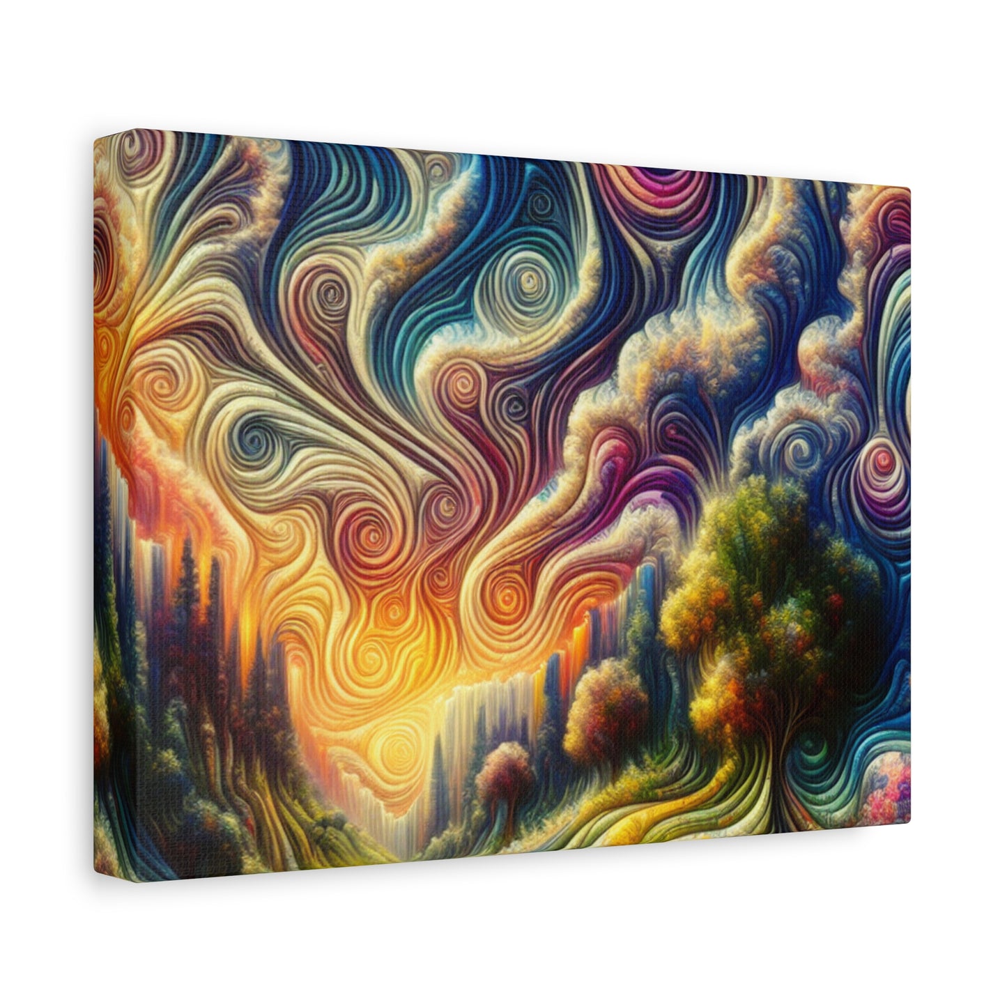 bebender Himmel von Edgar Bellefontaine    -Canvas -Wandgemälde