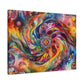 Bunte Spirale von Alabaster Fenton Fields    -Canvas -Wandgemälde