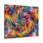 Bunte Spirale von Alabaster Fenton Fields    -Canvas -Wandgemälde