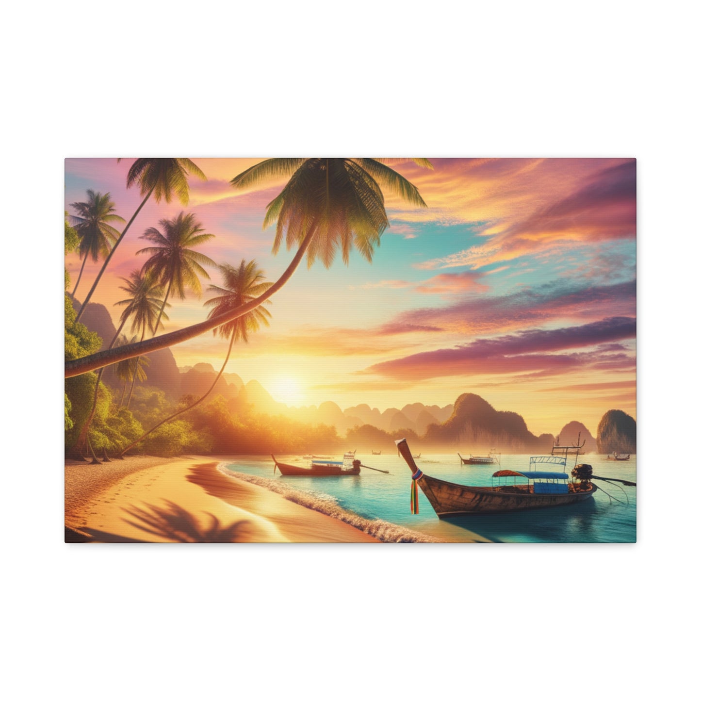 Traumhafte Küstenparadiese: Entdecken Sie unsere exklusive Kollektion von Strand- und Meerbildern aus Thailand  - Canvas  - Wandbild