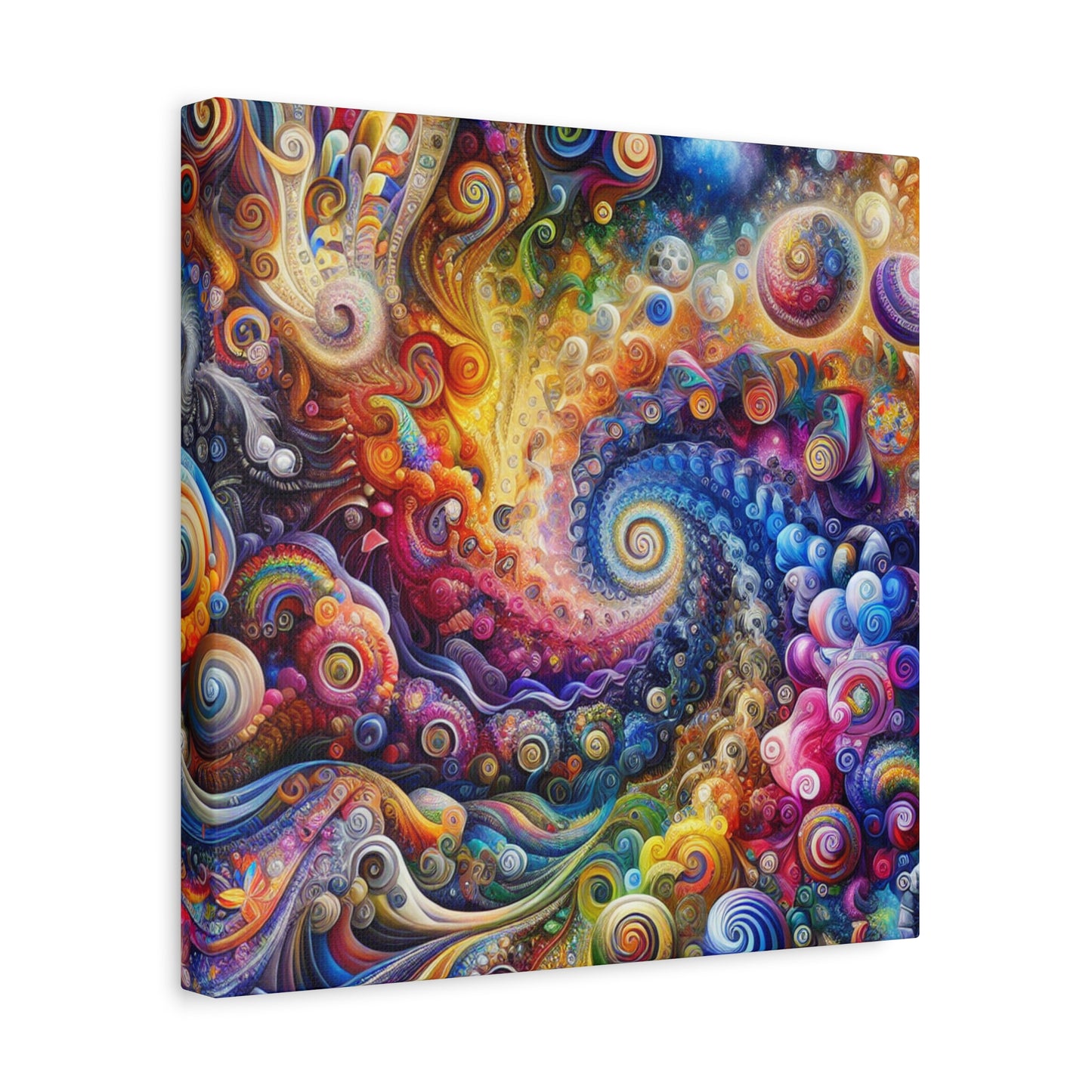 Farbenfrohe Blasen von Theodore Belleview Collection -Canvas -Wandgemälde