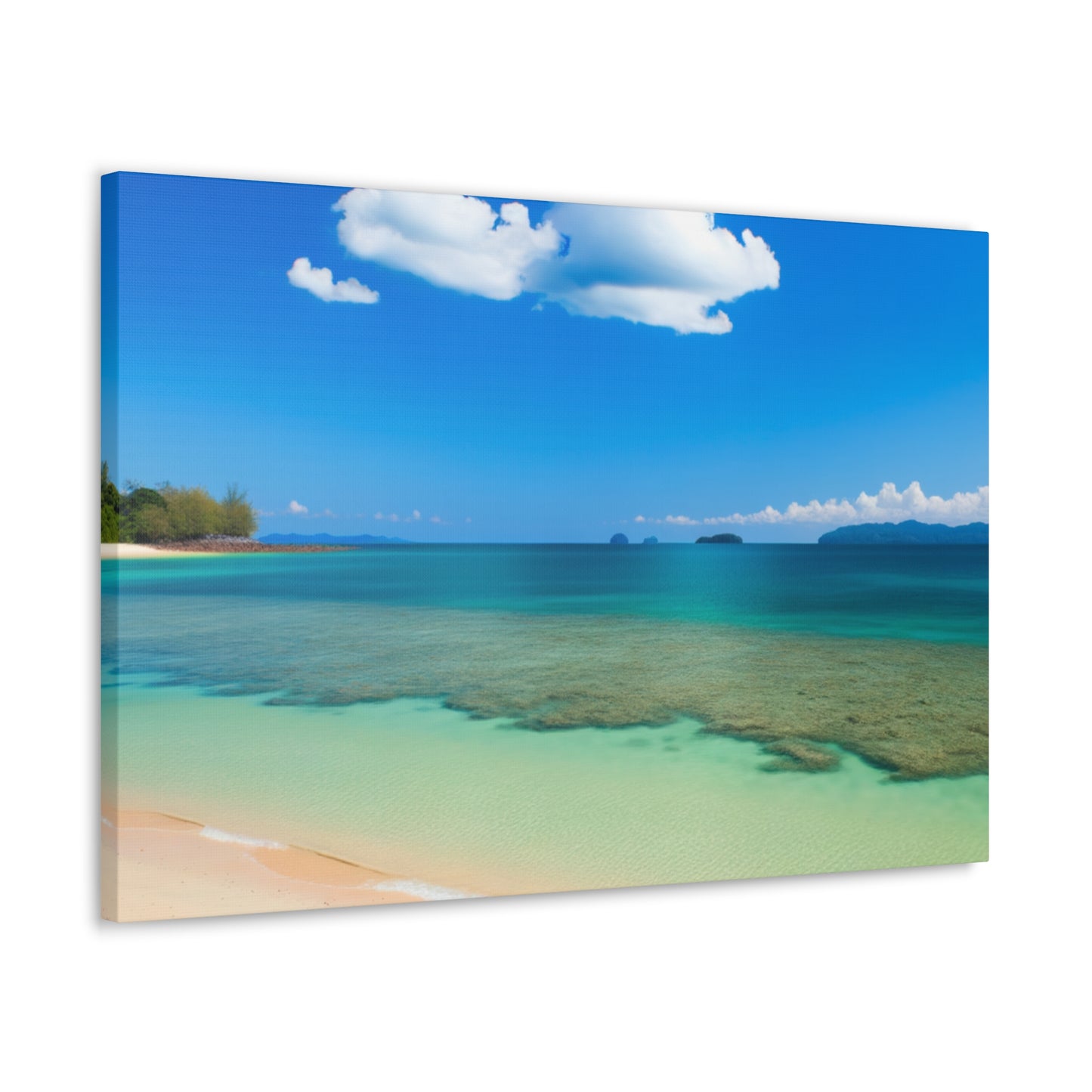 Entdecke die Schönheit Thailands: Atemberaubende Strand- und Meereslandschaften für Dein Zuhause           - Canvas  - Wandbild