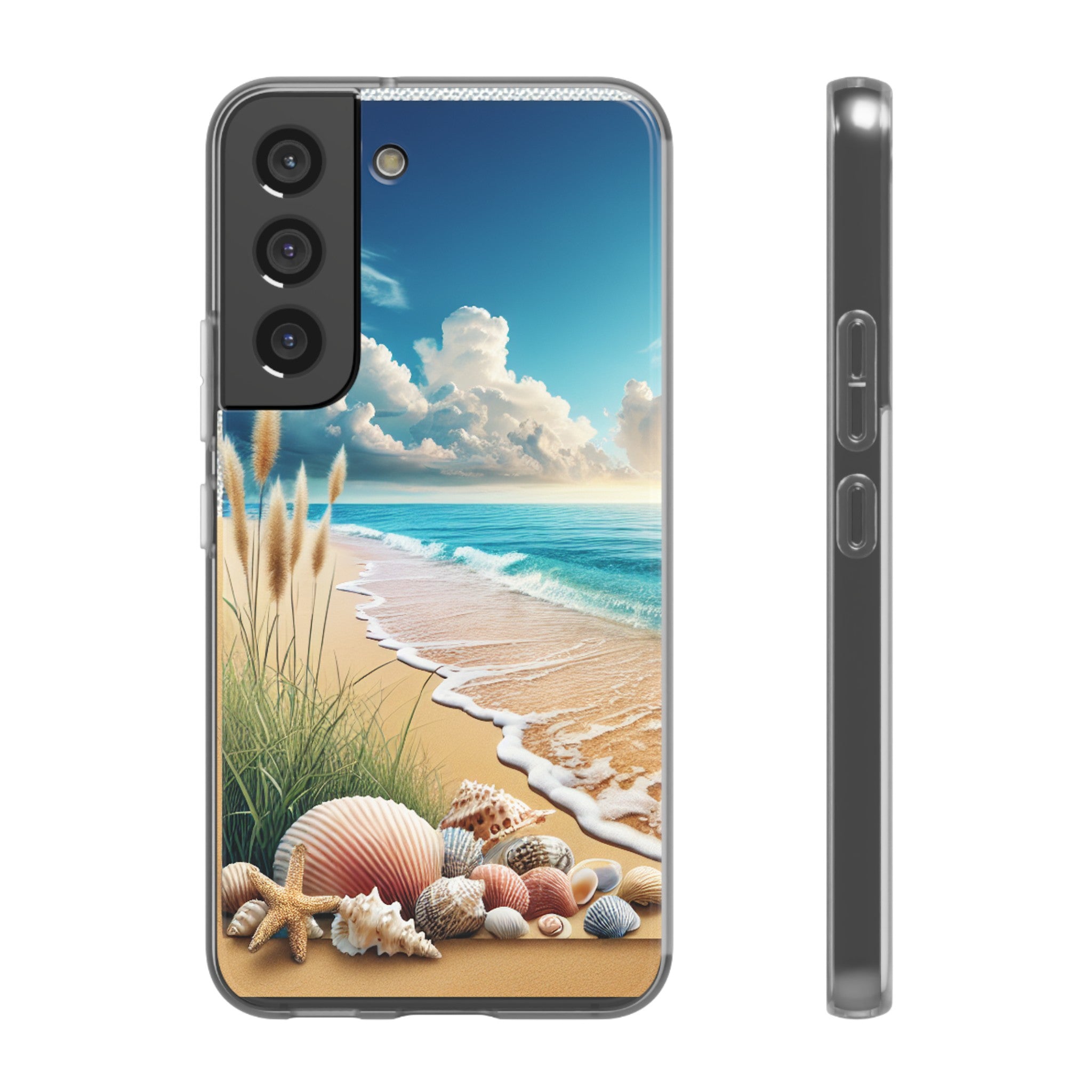 Strandparadies Handy Cover - Für iPhone & Samsung, Tauche ein in die Wellen - Die Inspiration für einen baldigen Urlaub