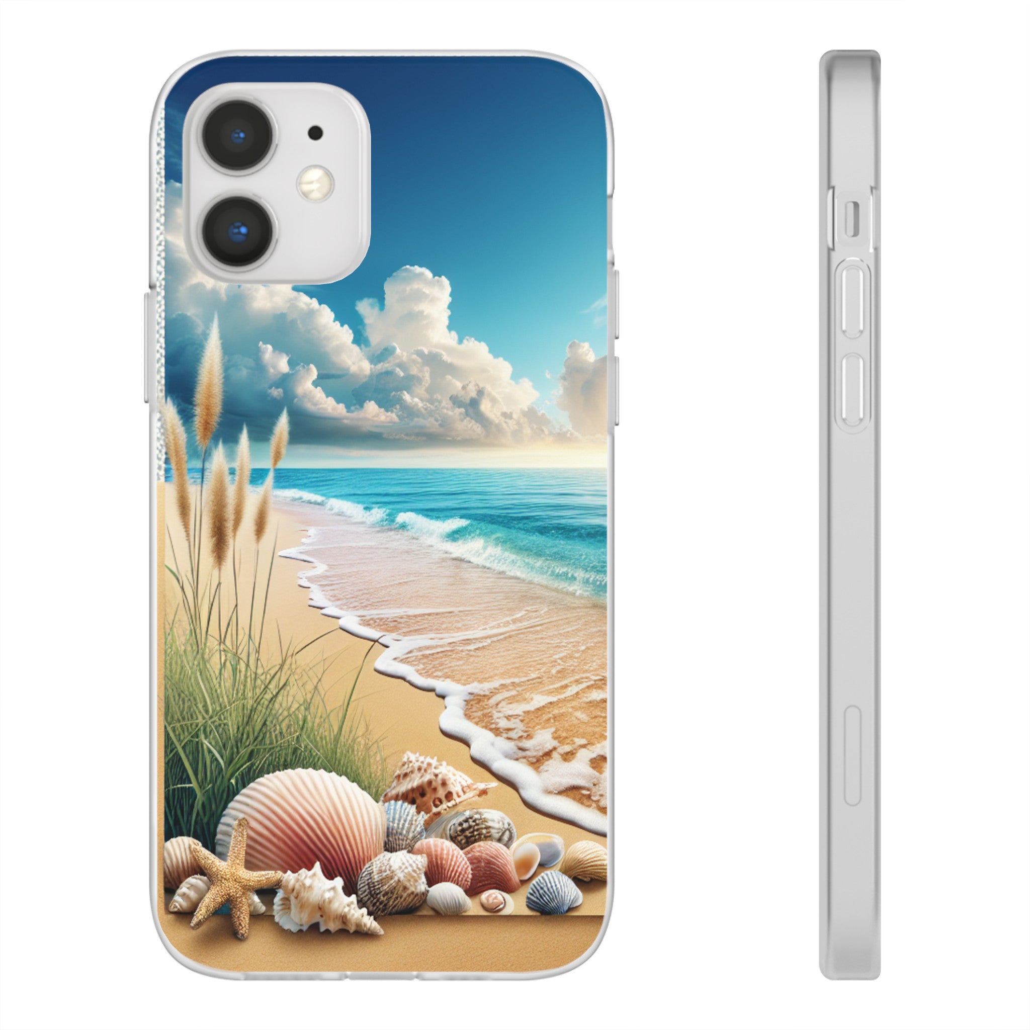 Strandparadies Handy Cover - Für iPhone & Samsung, Tauche ein in die Wellen - Die Inspiration für einen baldigen Urlaub