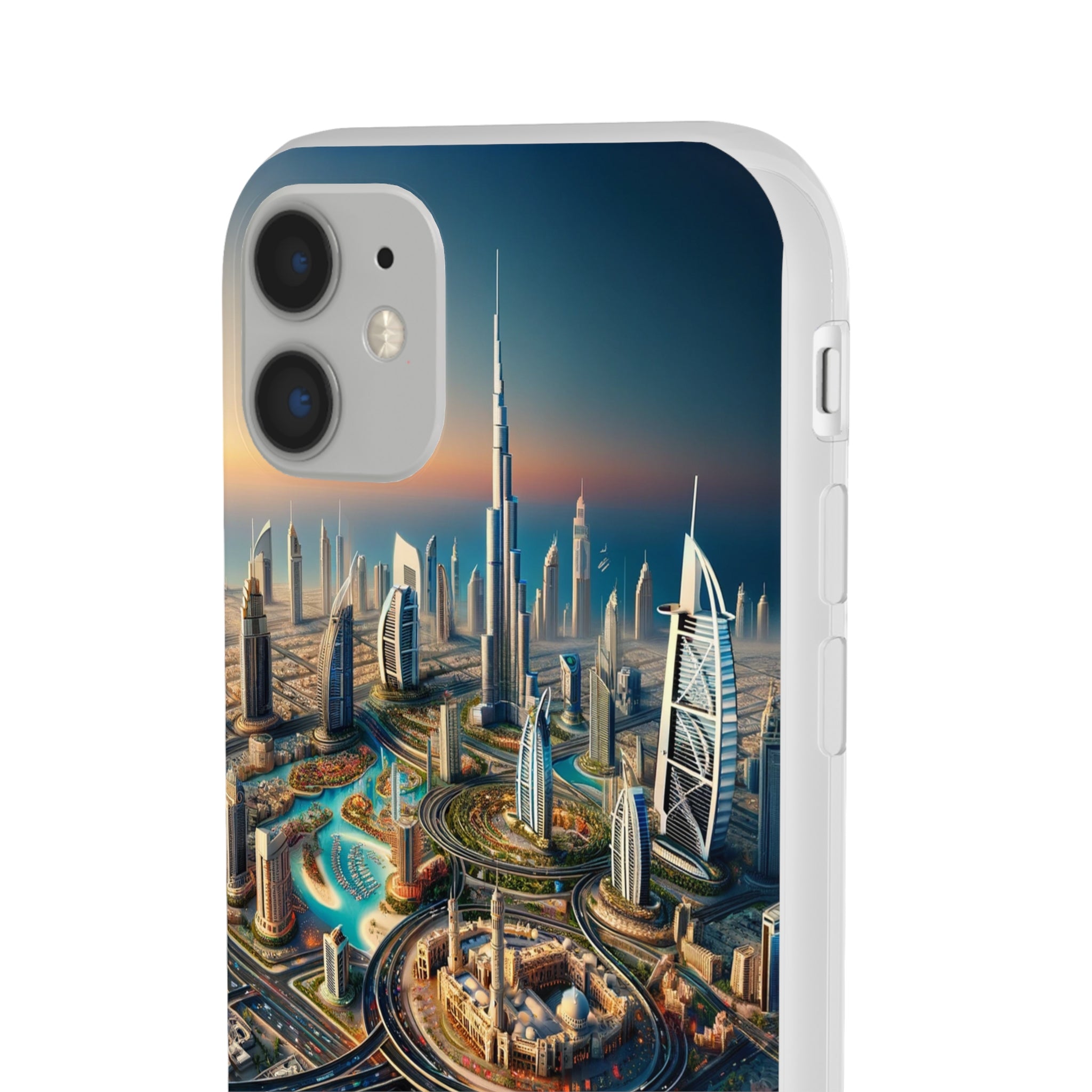 Dubai Dreams: Dein Handy-Cover in luxuriösem Glanz mit dem Design der Wahrzeichen Dubais wie z.B. Burj Khalifa oder dem Burj al Arab!