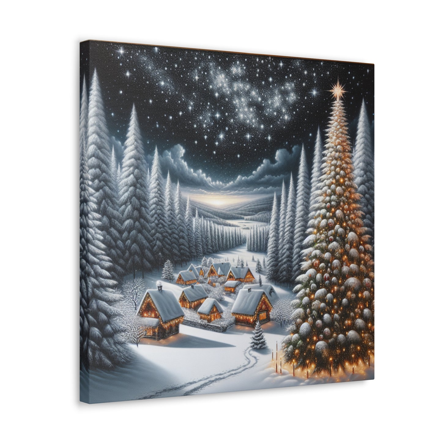 Winter Wonderland Theodore Monetson -Canvas -Wandgemälde