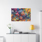 Bunter Meeresgrund von Sebastian Castellucci   -Canvas