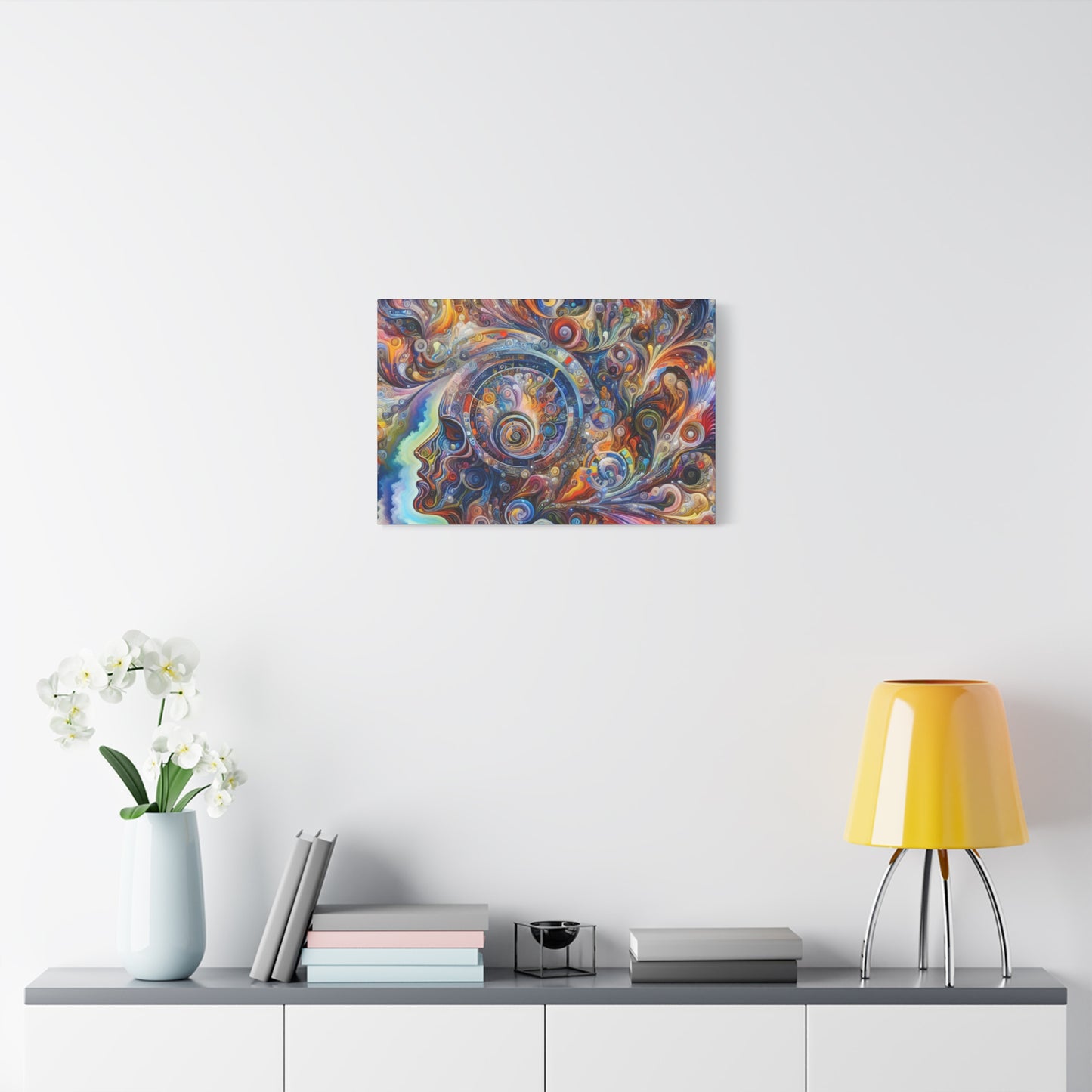 bunter Punk vonTheodore Vanborough Bloomfield     -Canvas