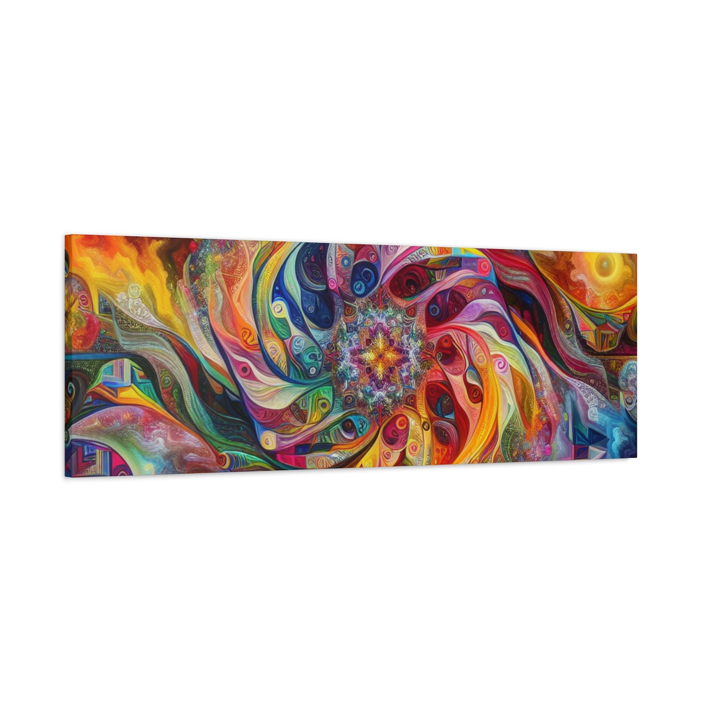 Bunte Spirale von Alabaster Fenton Fields    -Canvas -Wandgemälde