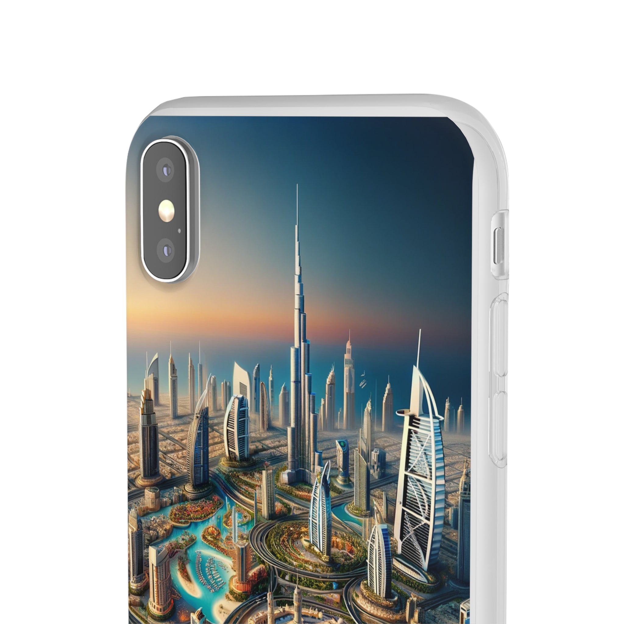 Dubai Dreams: Dein Handy-Cover in luxuriösem Glanz mit dem Design der Wahrzeichen Dubais wie z.B. Burj Khalifa oder dem Burj al Arab!