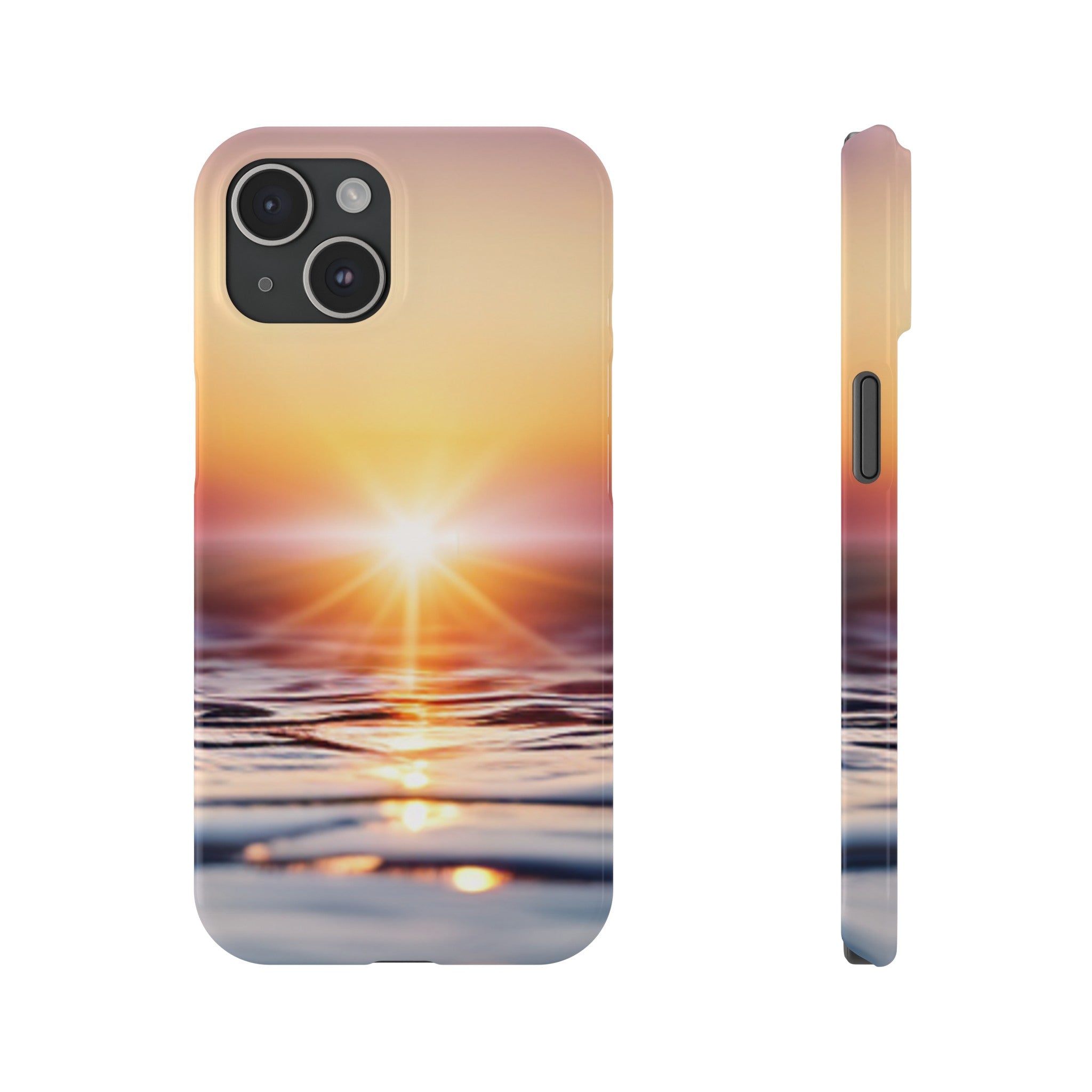 Bezaubernde Sonnenuntergangs-Handyhülle - Perfekt im neuen Design für Dein iPhone