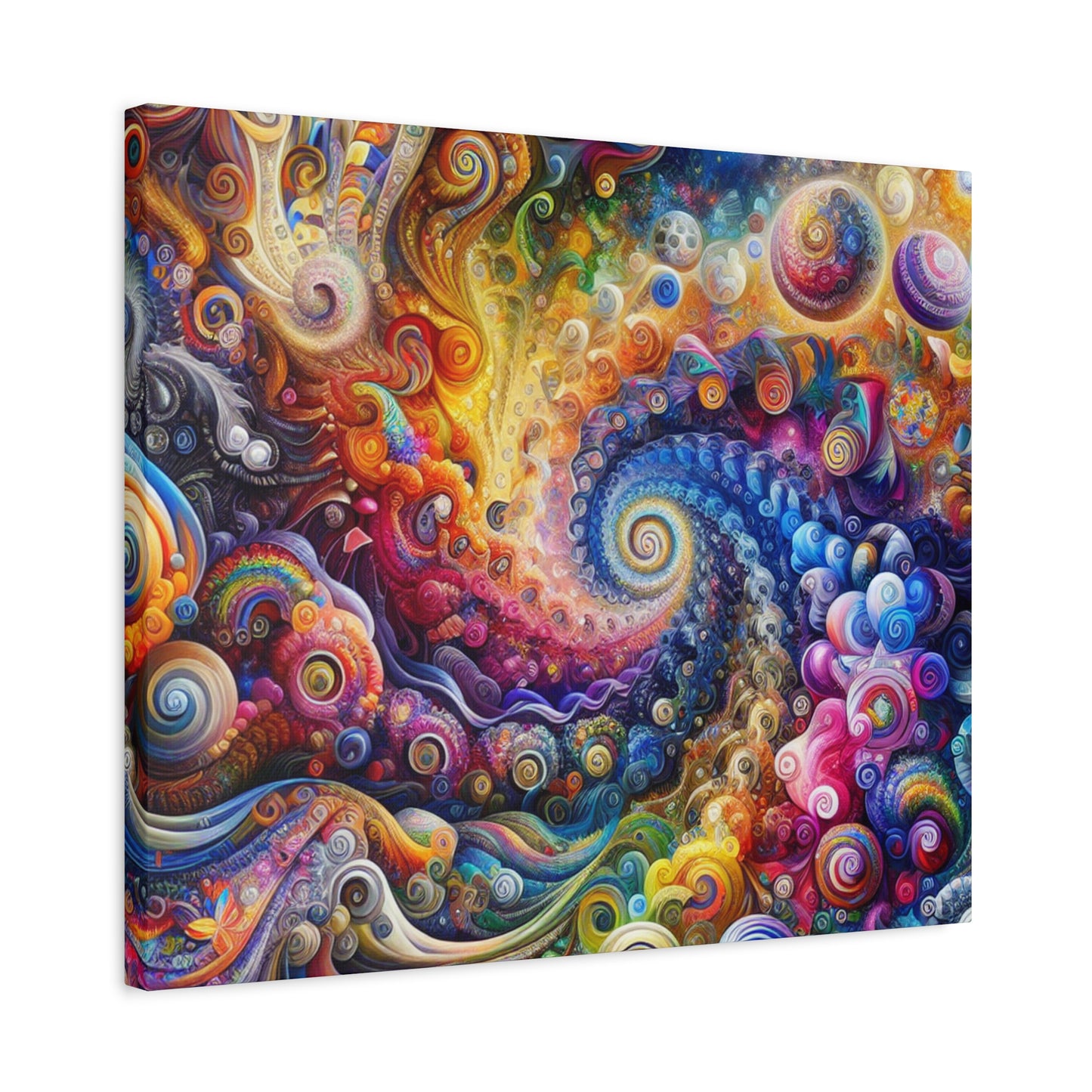 Farbenfrohe Blasen von Theodore Belleview Collection -Canvas -Wandgemälde