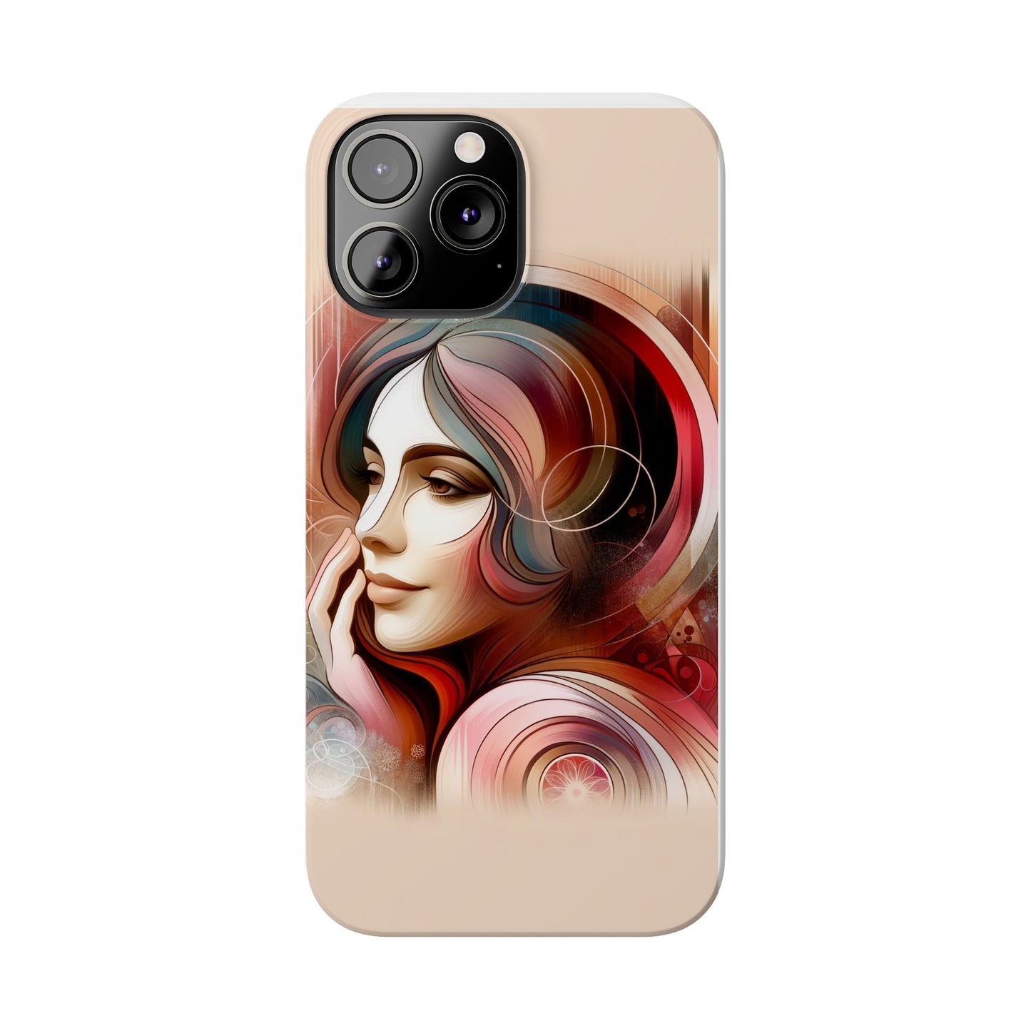 Herzensflüstern: Verzauberte Liebesmuse Handy - Cover - eine verliebte Frau
