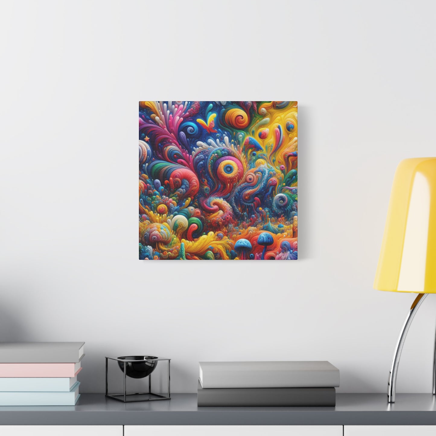 Bunter Meeresgrund von Sebastian Castellucci   -Canvas