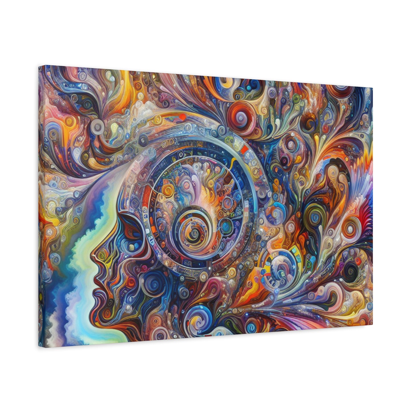 bunter Punk vonTheodore Vanborough Bloomfield     -Canvas