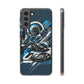 High-Speed Elegance: Sleek Futurism Car-Themed Handy - Cover
