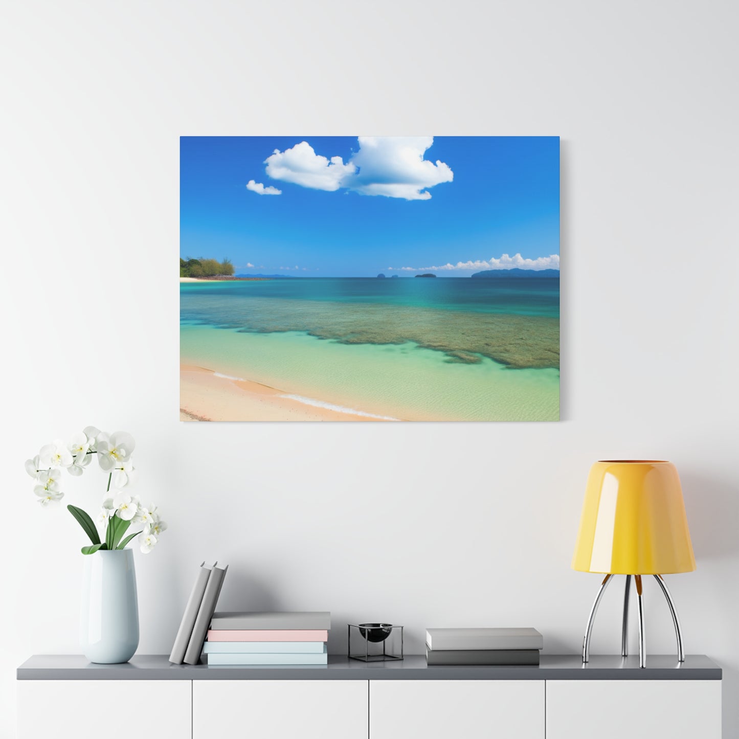 Entdecke die Schönheit Thailands: Atemberaubende Strand- und Meereslandschaften für Dein Zuhause           - Canvas  - Wandbild