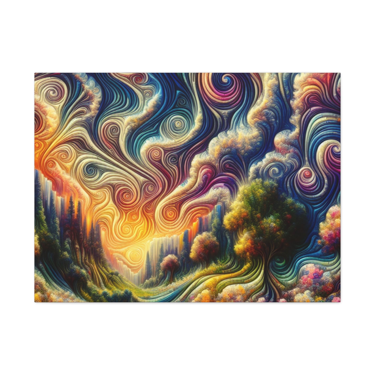 bebender Himmel von Edgar Bellefontaine    -Canvas -Wandgemälde