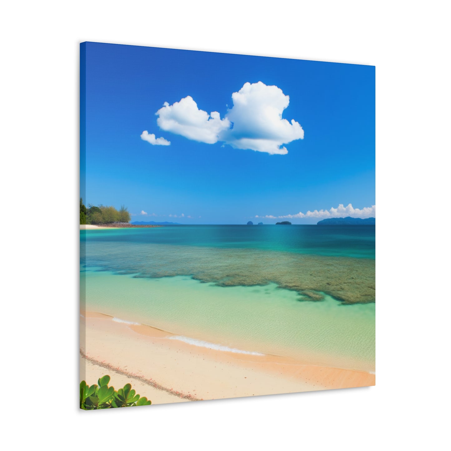 Entdecke die Schönheit Thailands: Atemberaubende Strand- und Meereslandschaften für Dein Zuhause           - Canvas  - Wandbild