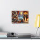 Christmas is coming von "Sebastian Delacroix"   -Canvas -Wandgemälde