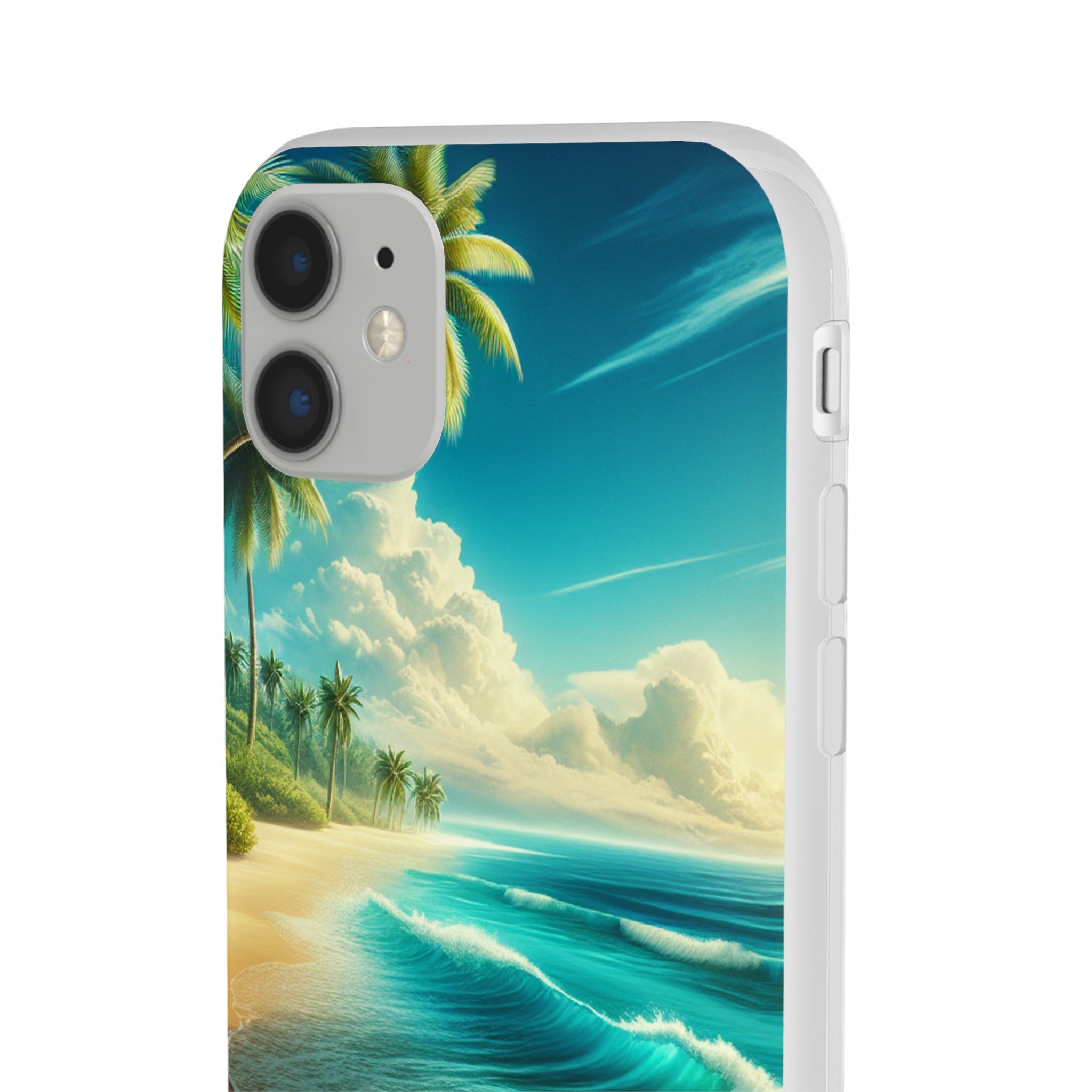 Strandparadies Handy Cover - Für iPhone & Samsung, Tauche ein in die Wellen - Die Inspiration für einen baldigen Urlaub