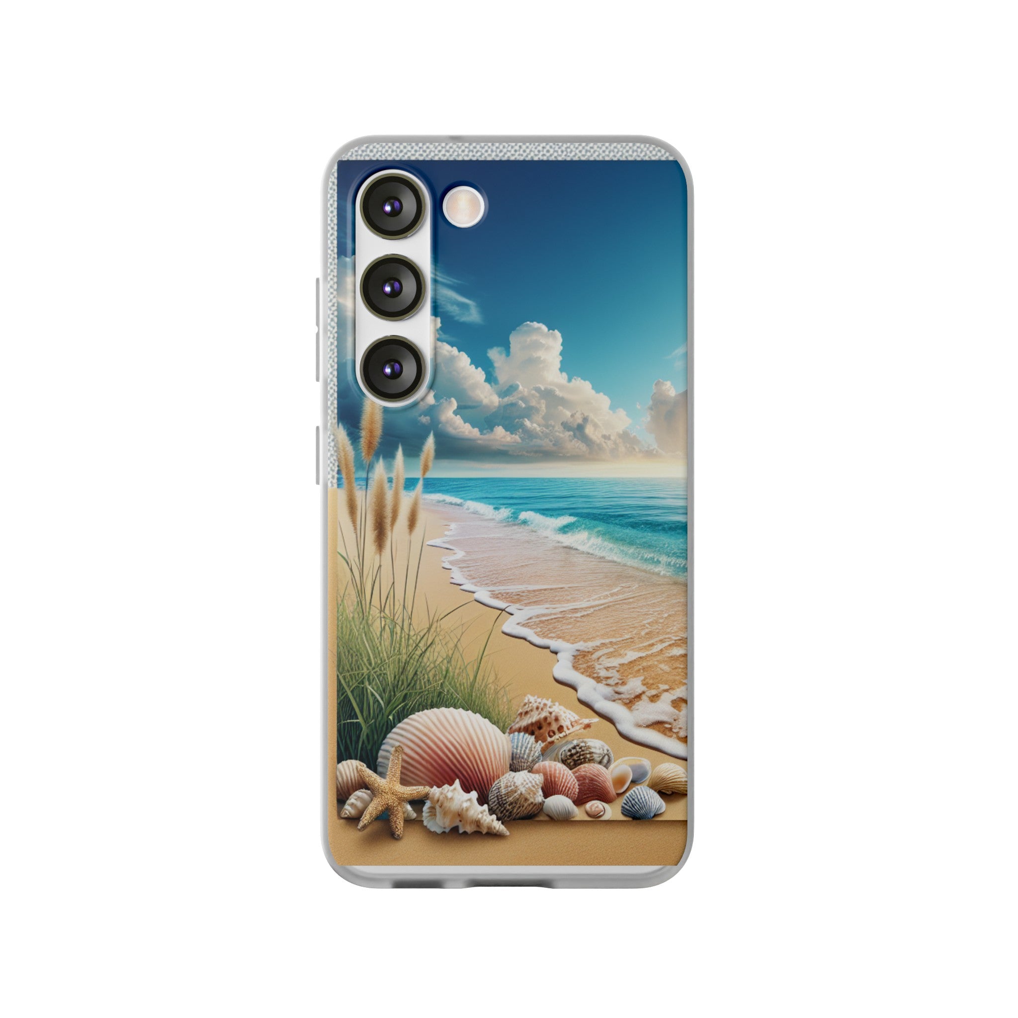 Strandparadies Handy Cover - Für iPhone & Samsung, Tauche ein in die Wellen - Die Inspiration für einen baldigen Urlaub