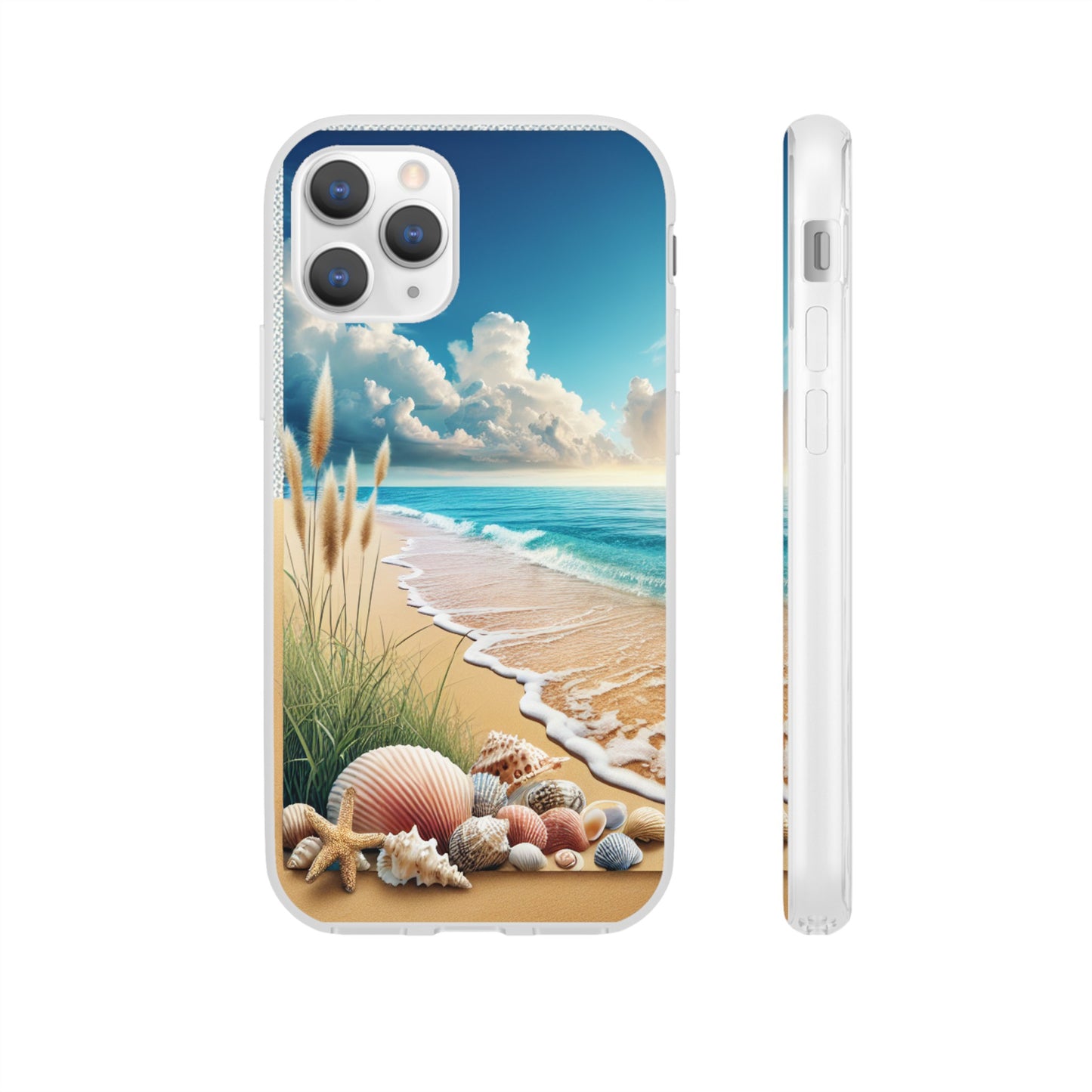 Strandparadies Handy Cover - Für iPhone & Samsung, Tauche ein in die Wellen - Die Inspiration für einen baldigen Urlaub