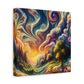 bebender Himmel von Edgar Bellefontaine    -Canvas -Wandgemälde