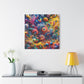Bunter Meeresgrund von Sebastian Castellucci   -Canvas