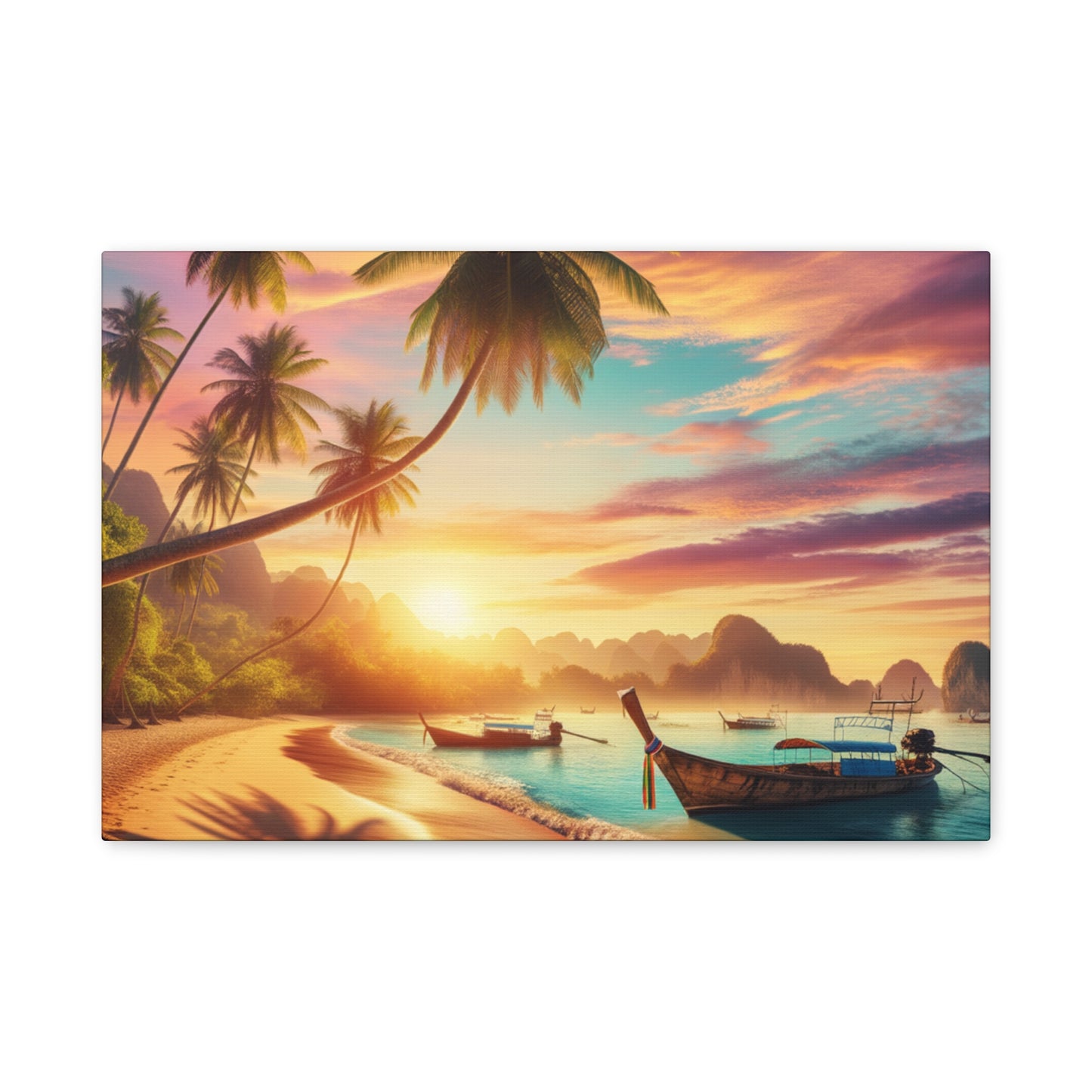 Traumhafte Küstenparadiese: Entdecken Sie unsere exklusive Kollektion von Strand- und Meerbildern aus Thailand  - Canvas  - Wandbild