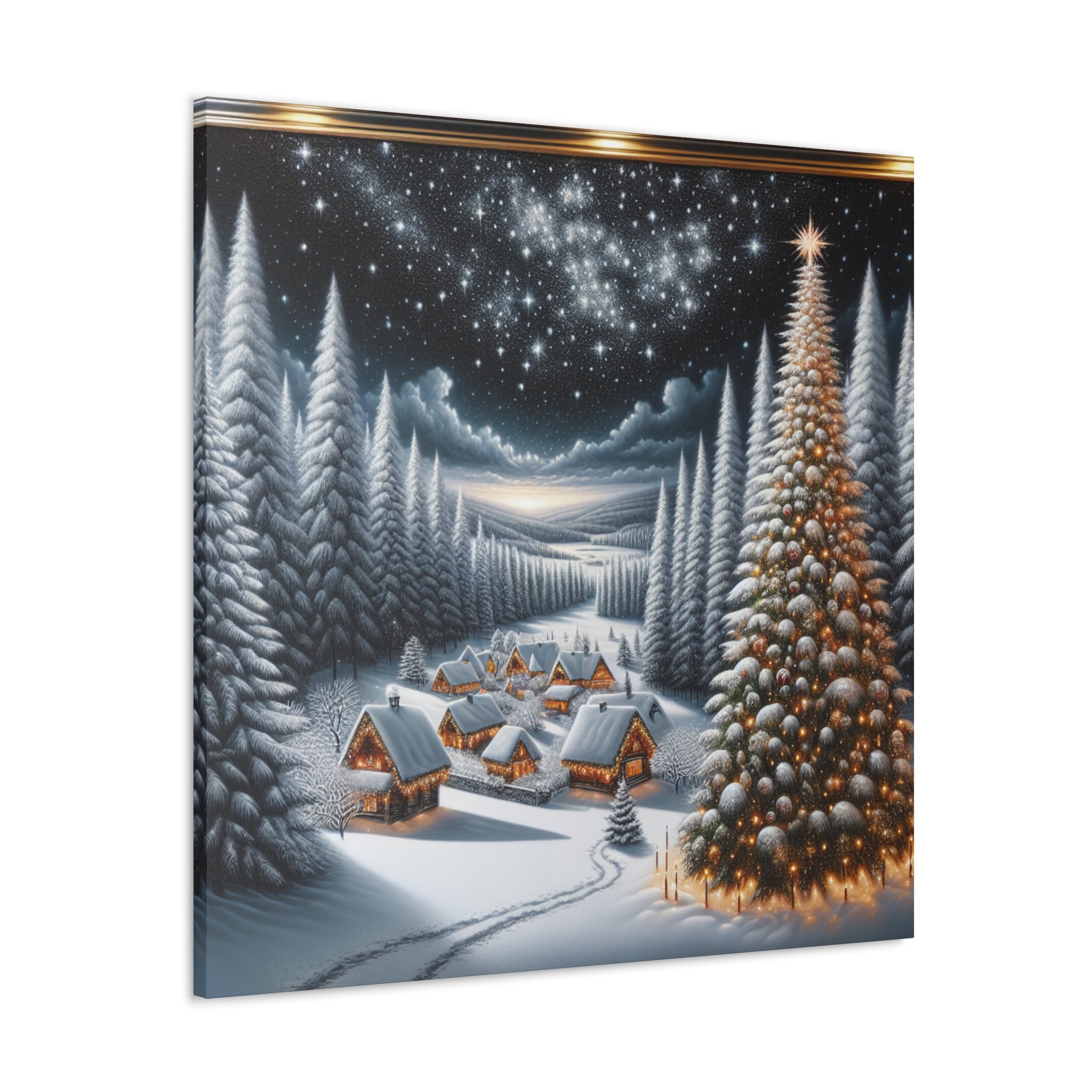 Winter Wonderland Theodore Monetson -Canvas -Wandgemälde