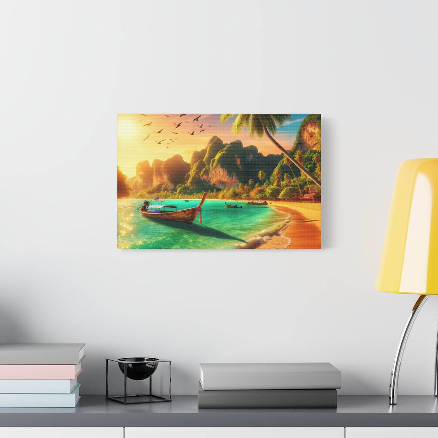 Entdecke die Schönheit Thailands: Atemberaubende Strand- und Meereslandschaften für dein Zuhause       - Canvas  - Wandbild