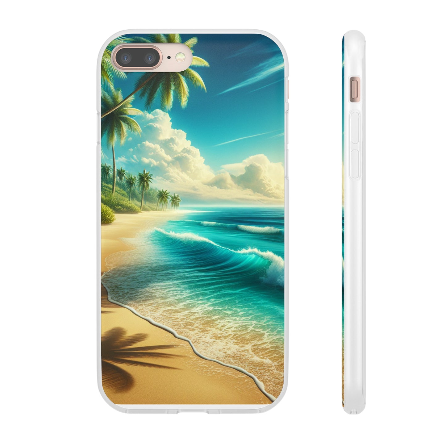 Strandparadies Handy Cover - Für iPhone & Samsung, Tauche ein in die Wellen - Die Inspiration für einen baldigen Urlaub