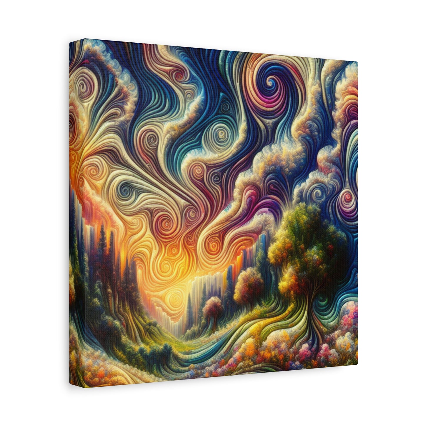 bebender Himmel von Edgar Bellefontaine    -Canvas -Wandgemälde