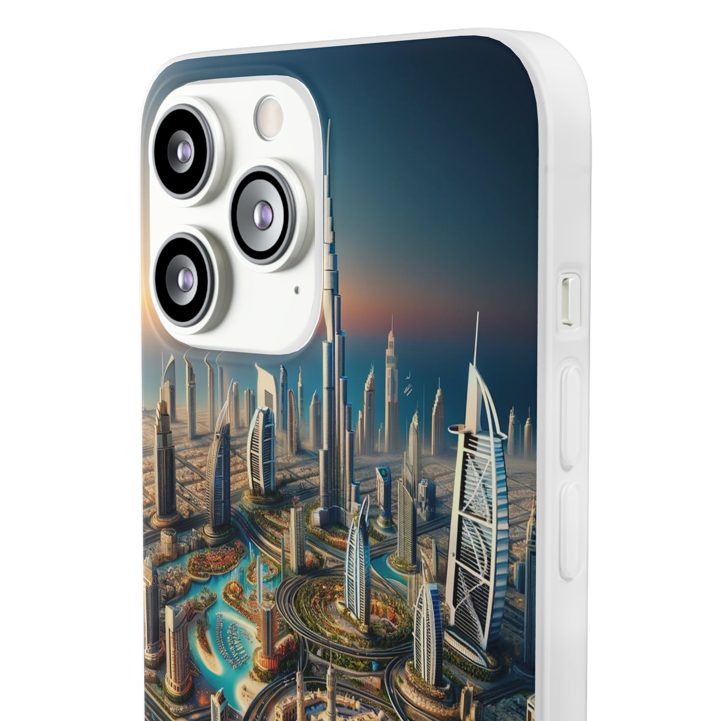 Dubai Dreams: Dein Handy-Cover in luxuriösem Glanz mit dem Design der Wahrzeichen Dubais wie z.B. Burj Khalifa oder dem Burj al Arab!